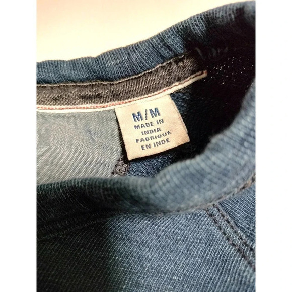 Tommy Bahama Size Medium Dark Blue Cotton Sweatshirt GUC - Picture 5 of 7